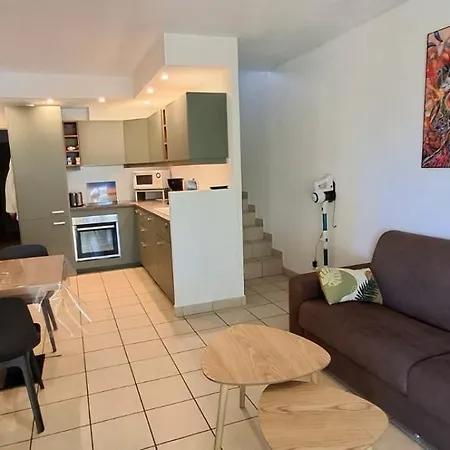 Apartment Duplex T3 Climatise, Parking Prive, Wifi, Village 6sierra223 Canet-en-Roussillon